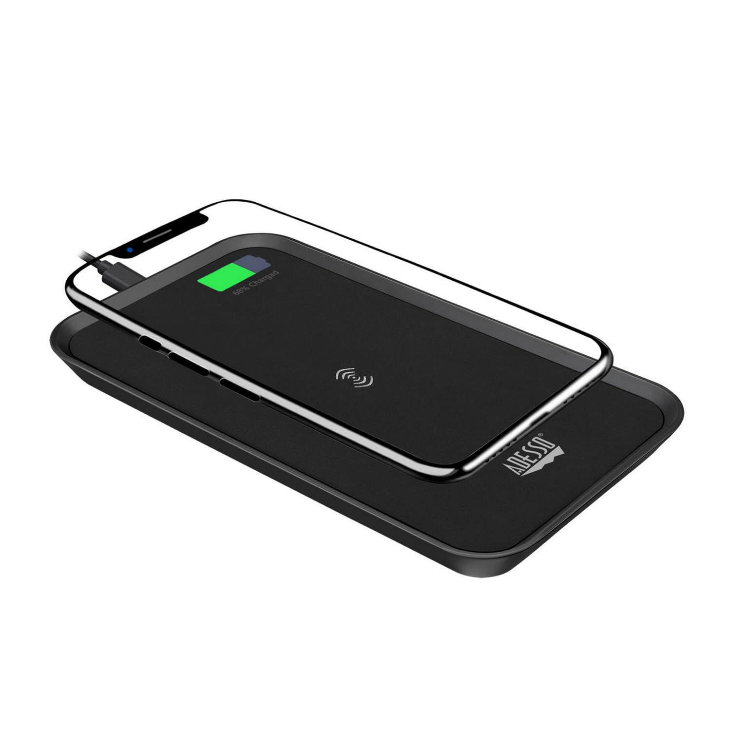 10W Max Qi-Certified 3-Coil Wireless Charging Pad AUH-1030