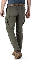 5.11 Tactical Men's Icon Pant, Straight Fit, 8 Pockets, Flex‑Tac Ripstop, Style 74521ABR