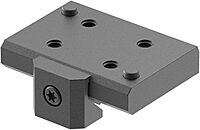 Leupold Deltapoint Pro Cross Slot Scope Mount , Matte, Cross Slot Mount