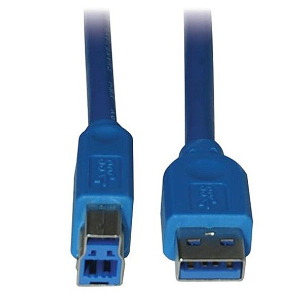 Tripp Lite USB 3.0 SuperSpeed Device Cable (AB M/M) 10-ft.(U322-010),Blue