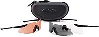 ESS Sunglasses ICE Tactical Kit Black w/Interchangeable Clear/Gray/Hi-Def Copper