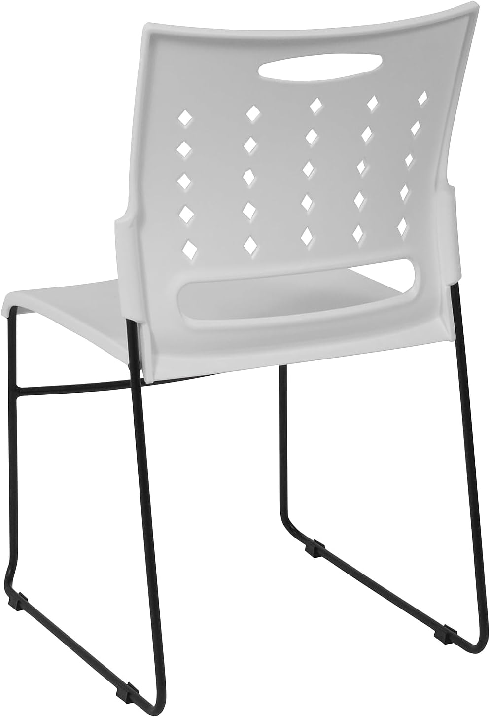 Flash Furniture HERCULES Series 881 lb. Capacity Sled Base Stack Chair with Air-Vent Back
