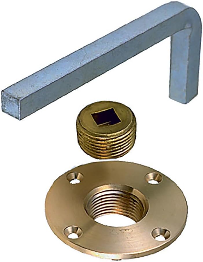Perko Garboard Drain Plus w/Steel Wrench