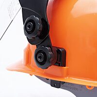 SELLSTROM Safety Face Shield with Universal Hard Hat Slot Adapter, Clear Anti-Fog Polycarbonate