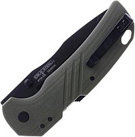 COLD STEEL Engage 3" 4116SS Razor-Sharp Tanto Point Blade 4.25" GFN Handle Everyday Carry Tactical Folding Knife with Atlas