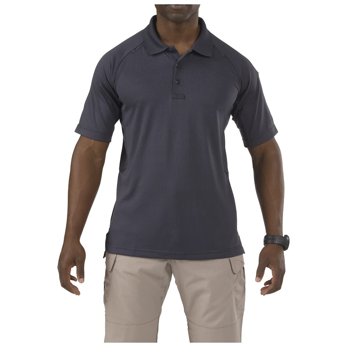5.11 Tactical Men's Performance Short Sleeve Polo, 100% Polyester, Moisture Wicking, Style 71049