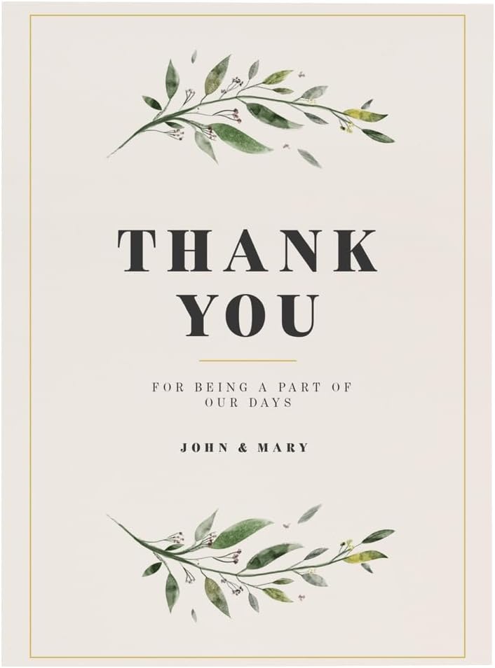 JAM PAPER Blank Flat Note Cards