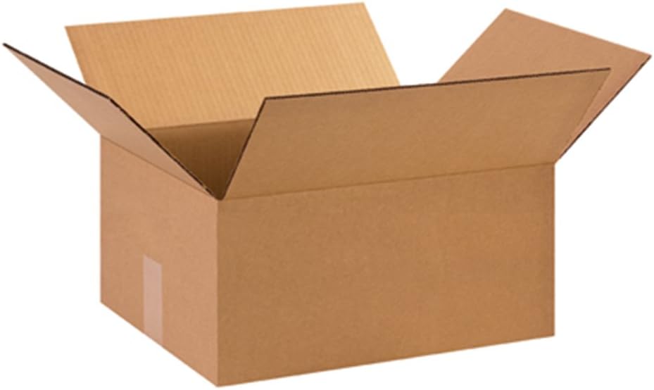 Aviditi 15 x 13 x 7 Corrugated Cardboard Boxes, Medium 15"L x 13"W x 7"H, Pack of 25 | Shipping, Packaging, Moving