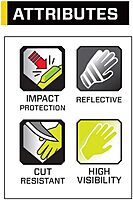 Ansell Ringers Gloves R-33 Extrication Gloves