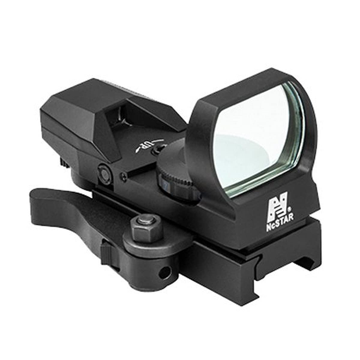 NC Star D4BQ NcStar, Red Reflex Sight 4 Reticles, QR Mount, Black, Red