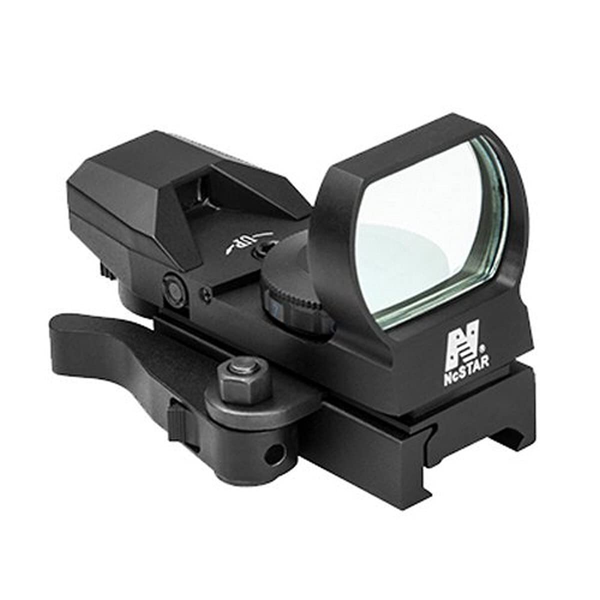 NC Star D4BQ NcStar, Red Reflex Sight 4 Reticles, QR Mount, Black, Red