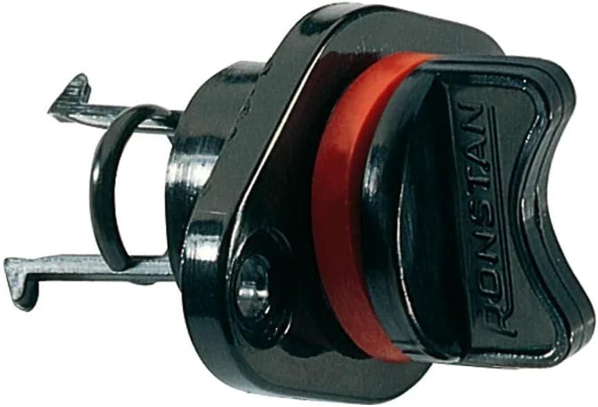 Ronstan Drain Plug & Housing - Coarse Thread - Black Nylon