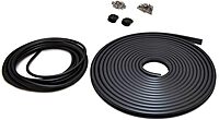 TACO METALS V11-3447BBK50-2 / Taco Flex Vinyl Rub Rail Kit - Black w/Black Insert - 50039;