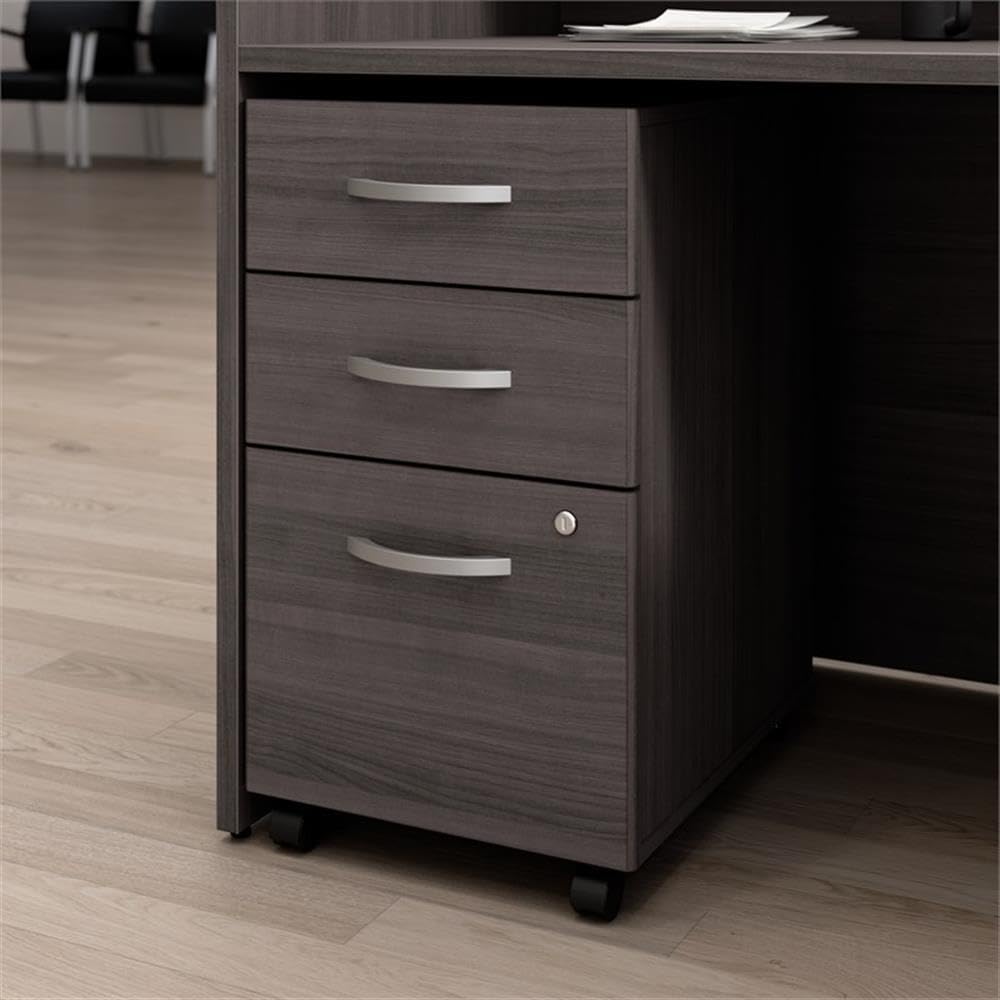 Bush Business Furniture Arrive 3 Drawer Mobile File Cabinet