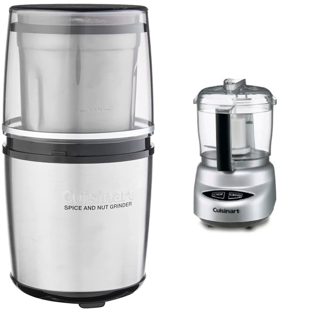 Cuisinart SG-10 Electric Spice-and-Nut Grinder, Stainless/Black