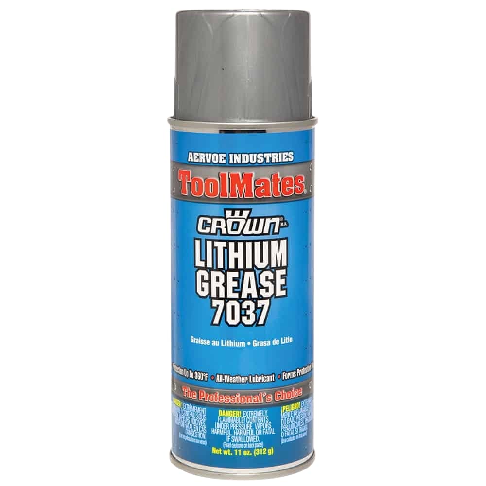 Aervoe 7037 White Lithium Spray Grease Crown