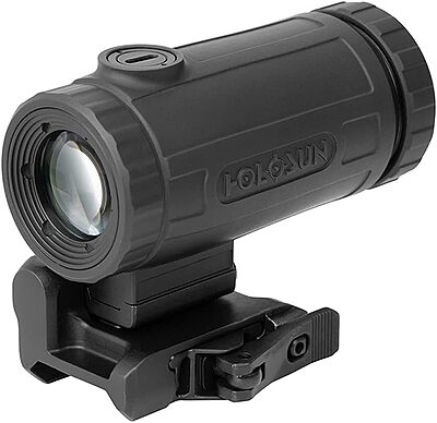 Holosun HM3XT Titanium 3X Flip-to-Side Magnifier w/QD Mount HM3X-T