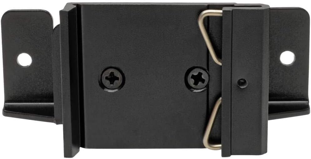Tripp Lite DIN Rail-Mounting Bracket for Digital Signage, Version 2-65 mm Mounting Distance (B110-DIN-02), Black