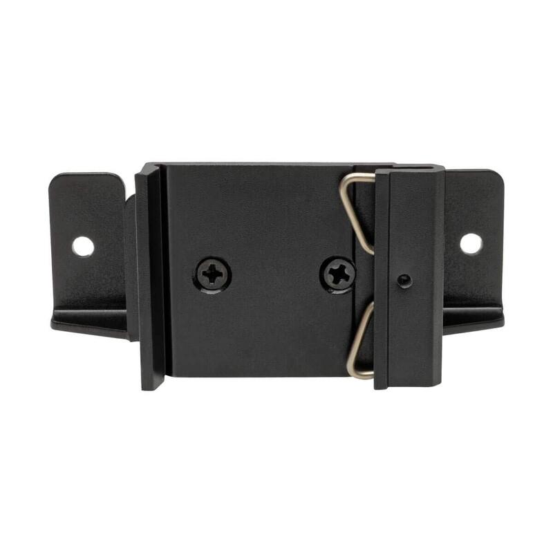 Tripp Lite DIN Rail-Mounting Bracket for Digital Signage, Version 2-65 mm Mounting Distance (B110-DIN-02), Black