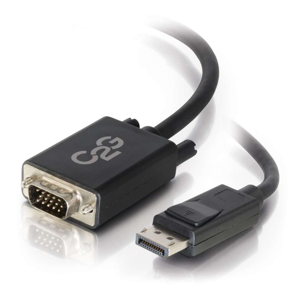 C2G DisplayPort to HDMI, DVI or VGA Adapter Converter
