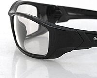 Bobster ® Hooligan, Gloss Black Frame, Clear Photochromic Lens