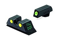 MEPROLIGHT Tru-Dot Tritium Night Sights for Glock