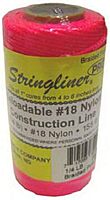 US Tape 35162#18 Construction Replacement Roll Braided FL. Pink 250'