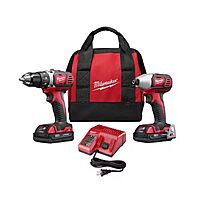 Milwaukee 2691-22 18-Volt Compact Drill and Impact Driver Combo Kit
