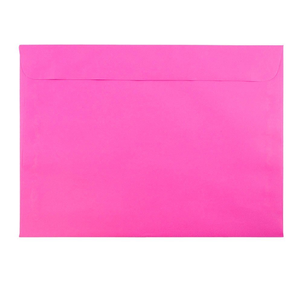 JAM Paper 9 x 12 Booklet Envelopes with Gummed Seal