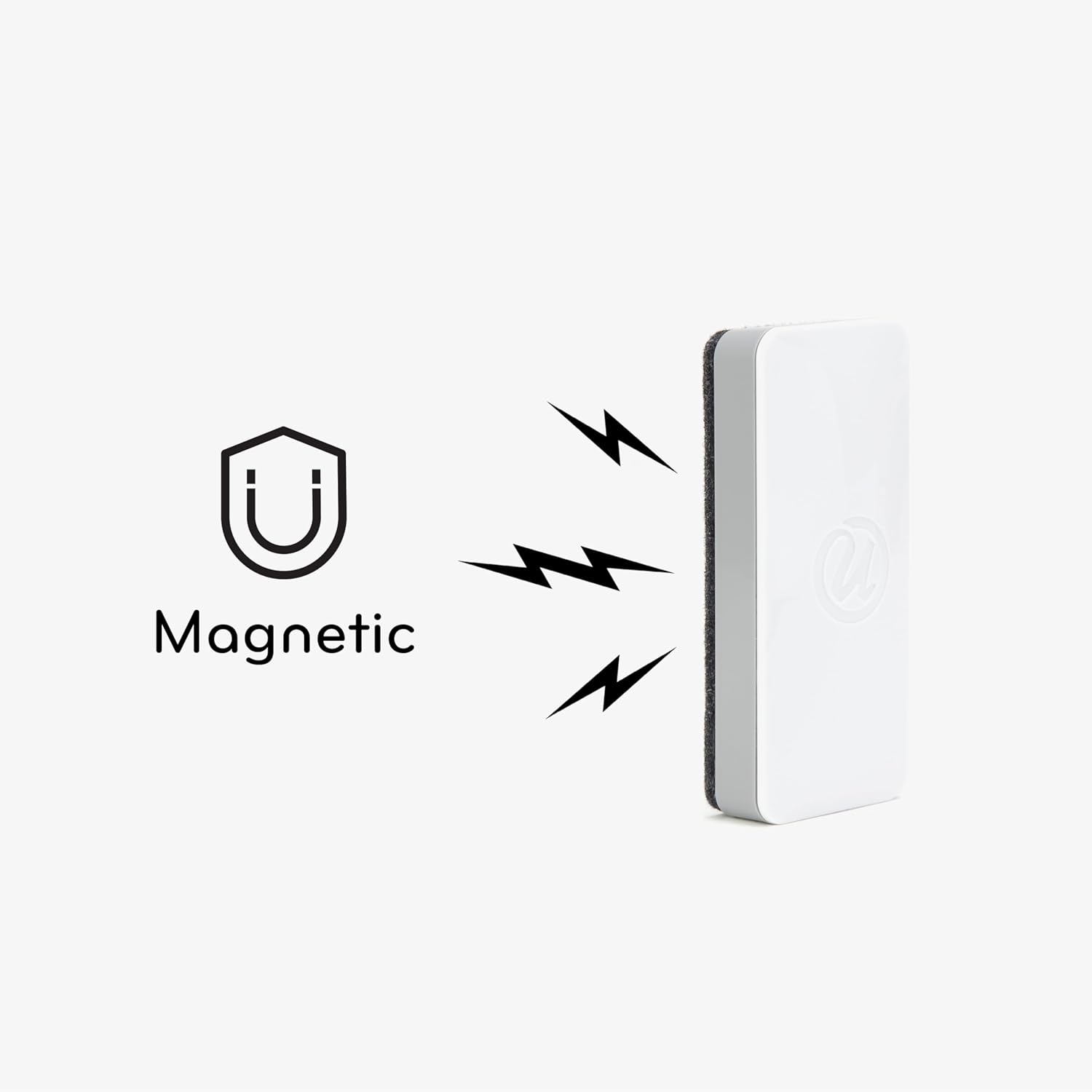 U Brands Magnetic Dry Erase Felt Eraser