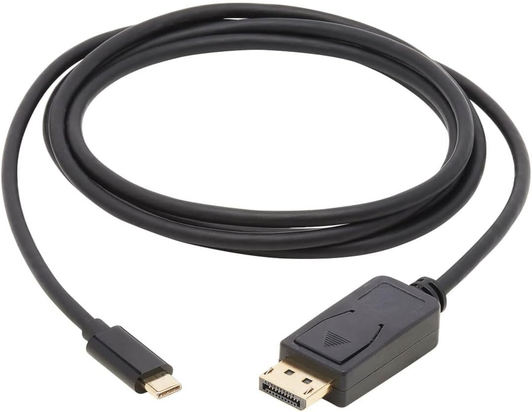 Eaton Tripp Lite Series USB-C to DisplayPort Bi-Directional Active Adapter Cable (M/M), 4K 60 Hz, HDR, Locking DP Connector