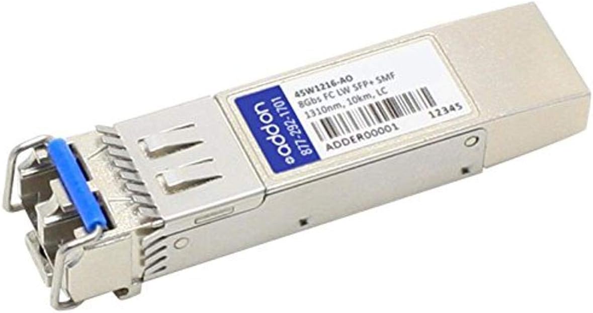 Addon-Networking SFP+ Transceiver Module - LC Single Mode (45W1216-AO)
