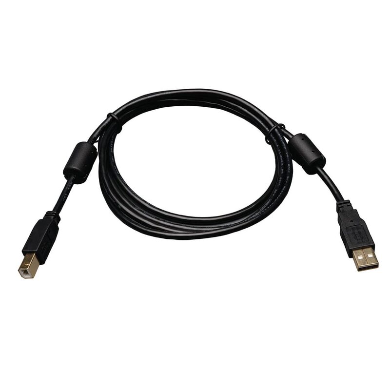 Tripp Lite USB 2.0 Hi-Speed A/B Cable with Ferrite Chokes (M/M)