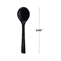 Eco-Products 6" Recycled Plastic Cutlery and Utensils, 100% Post-Consumer Recycled Polystyrene