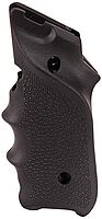 Hogue Overmolded Rubber Grip for Ruger MK IV, Right Hand, Black - 79060