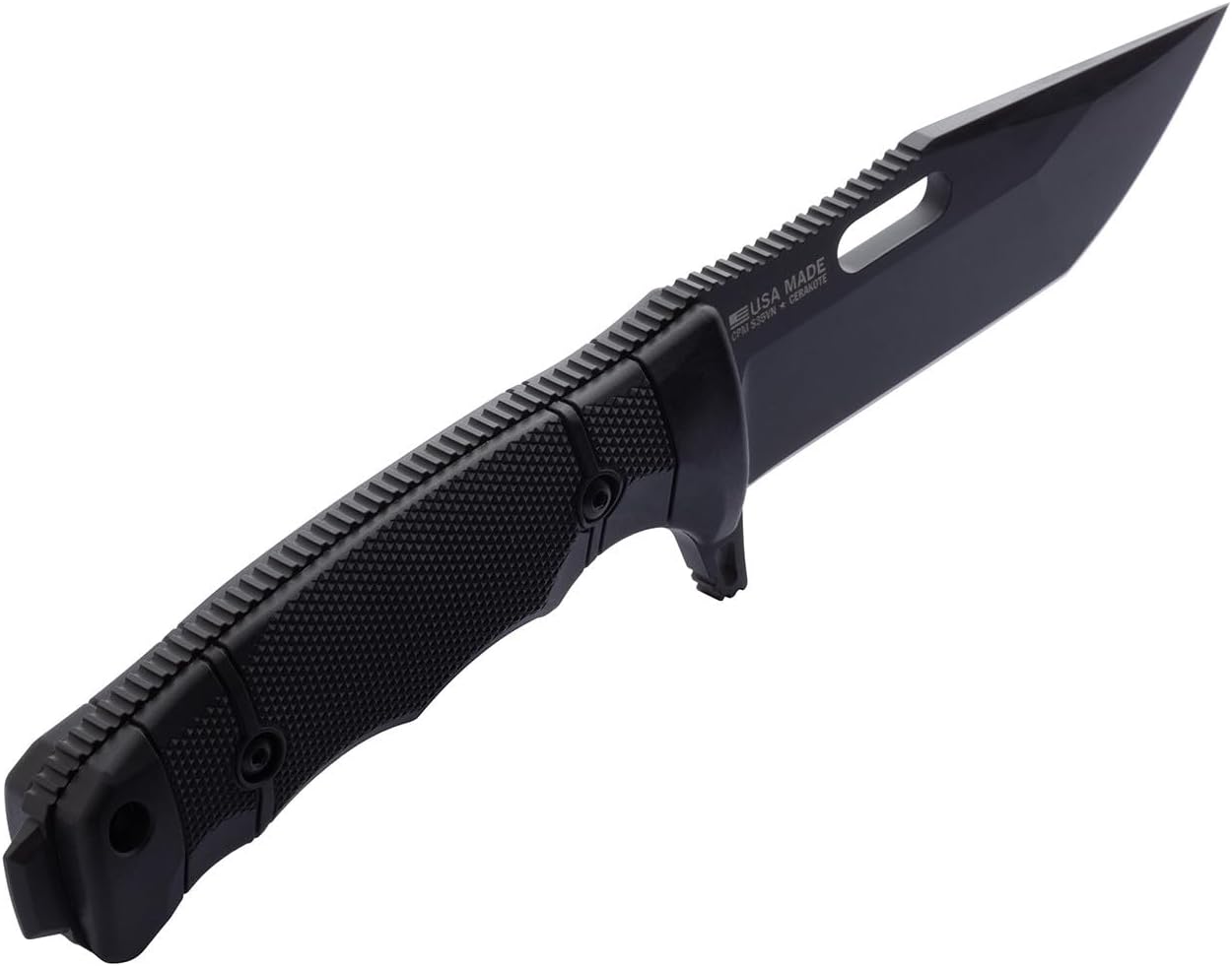 SOG Seal FX Fixed Blade Tanto Professional Tactical Knife S35VN Steel Tough Glass-Reinforced Nylon Handle Kydex Sheath