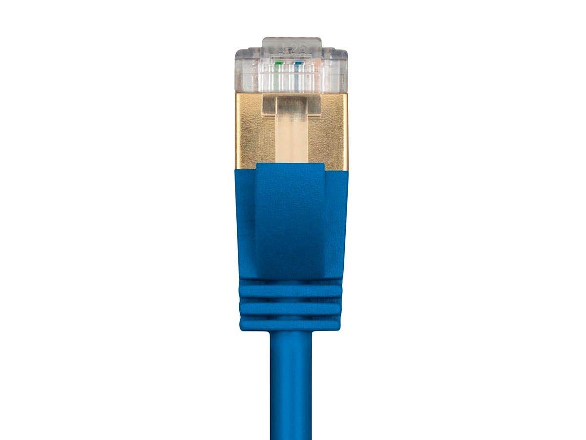 Monoprice Cat6A Ethernet Patch Cable - Snagless RJ45, Stranded, Double Shielded (S/FTP) Pure Bare Copper Wire, 36AWG, 5 Feet