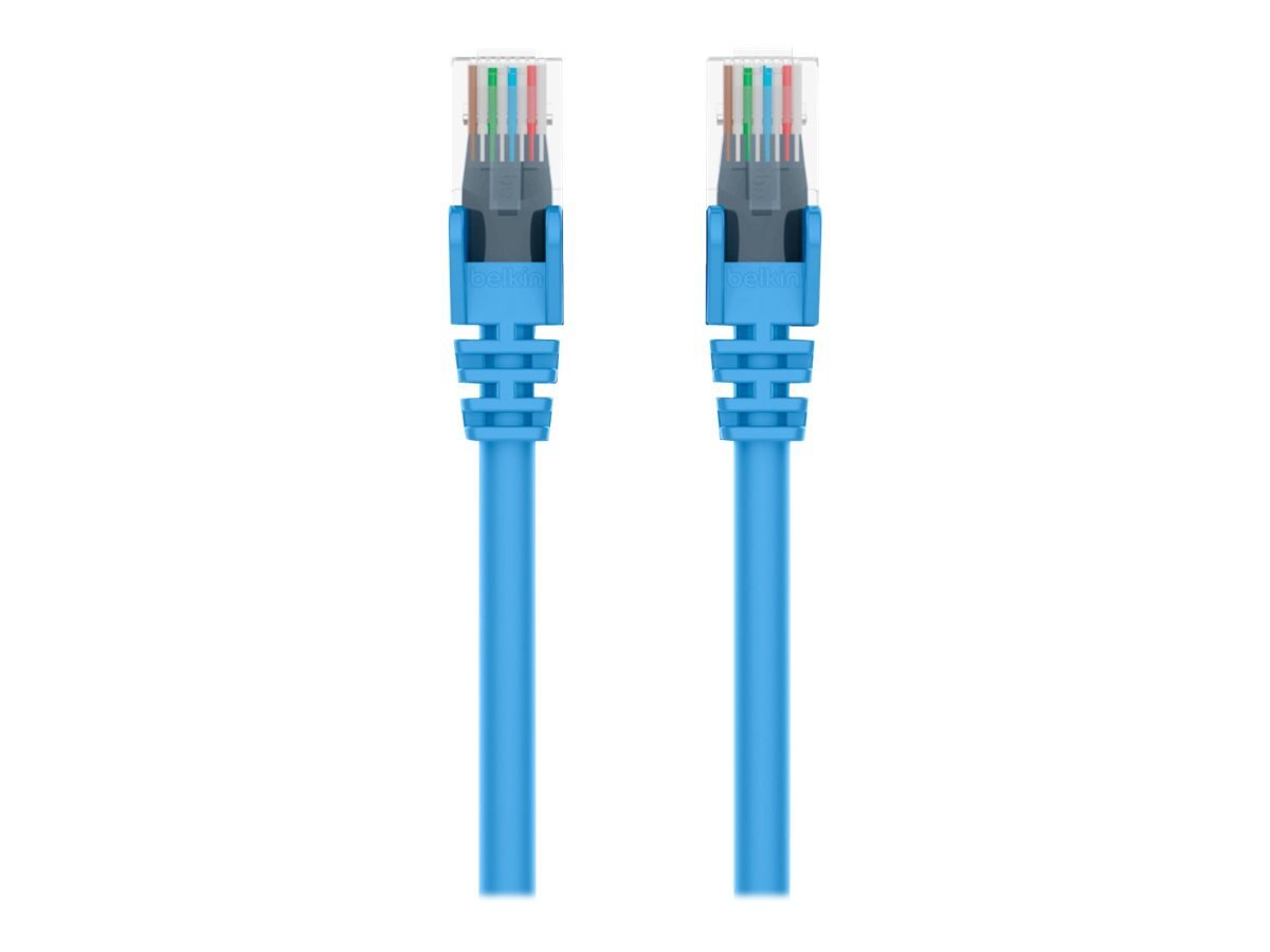 Belkin Snagless CAT6 Patch Cable RJ45M/RJ45M; 14 Blue (A3L980b14-BLU-S)