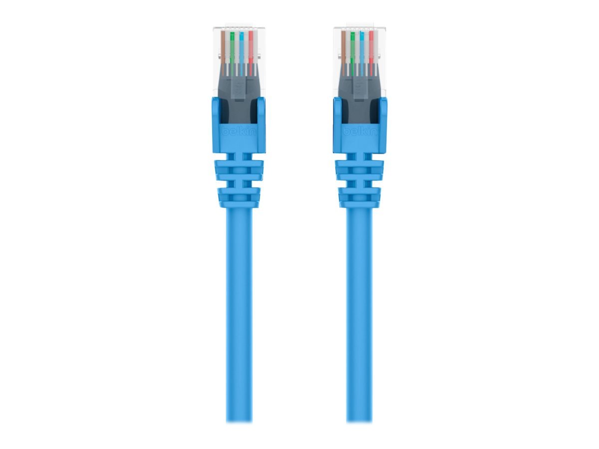Belkin Snagless CAT6 Patch Cable RJ45M/RJ45M; 14 Blue (A3L980b14-BLU-S)