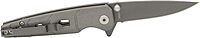 Smith & Wesson M&P Bodyguard 6.25in Ti-N S.S. Ultra-Glide Folding Knife with 2.75in Clip Point and Rubberized Aluminum