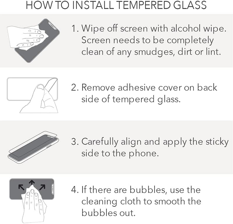 Cellairis Tempered Glass Screen Protectors for iPhone 11,iPhone XR