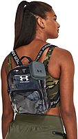 Under Armour Unisex-Adult Loudon Clear Mini Backpack One Size Fits Most (960) Clear / Black / White