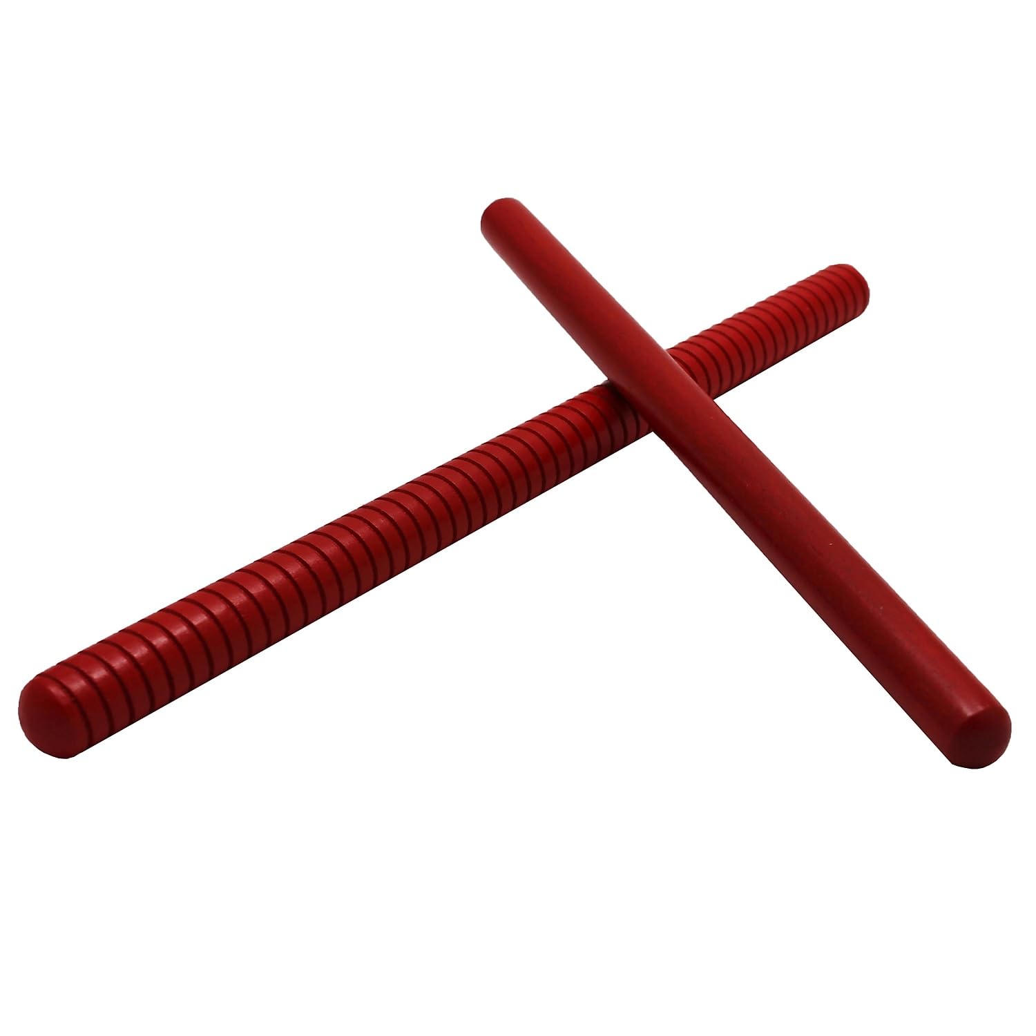 HOHNER Kids Wood Rhythm Sticks, Currant Red — 12 Pairs (HOHZ560312)