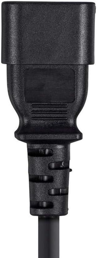 MONOPRICE IEC 60320 C14 to C13 3-Prong Power Extension Cord 125V