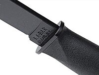 Ka-Bar Kraton Handled Straight Edge Mark 1 Knife , BLACK, 9 3/16-Inch