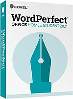 Corel WordPerfect Office 2021 PC Disc Office Suite