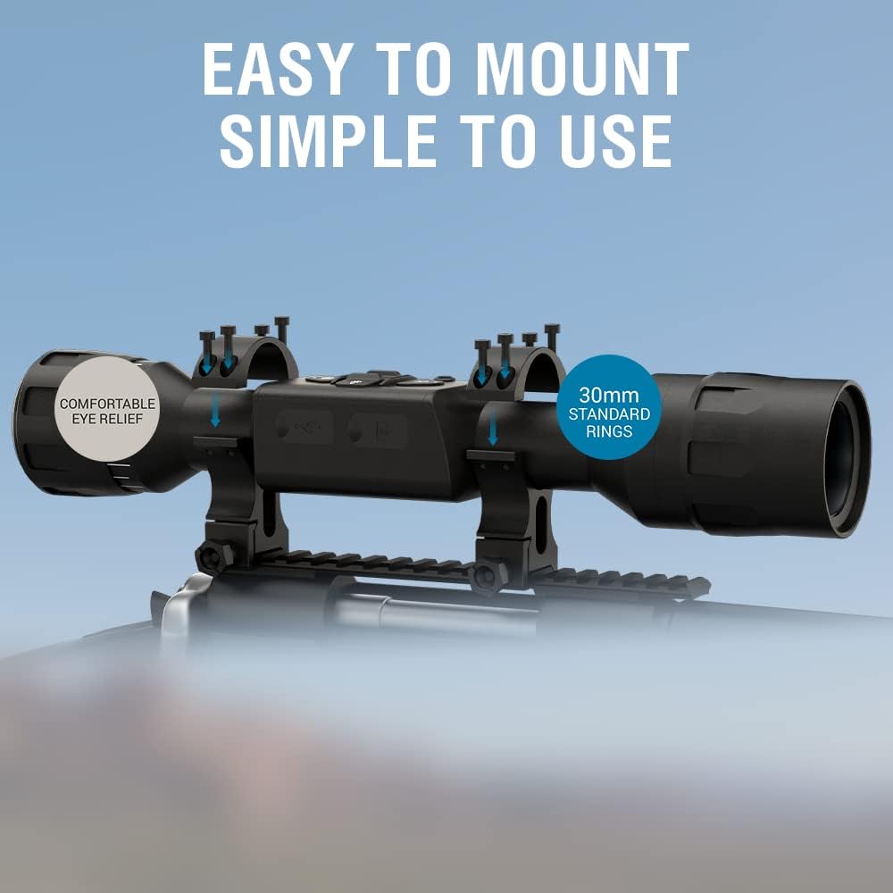 ATN X-Sight LTV Night Vision Scope - QHD+ Sensor, HD Display