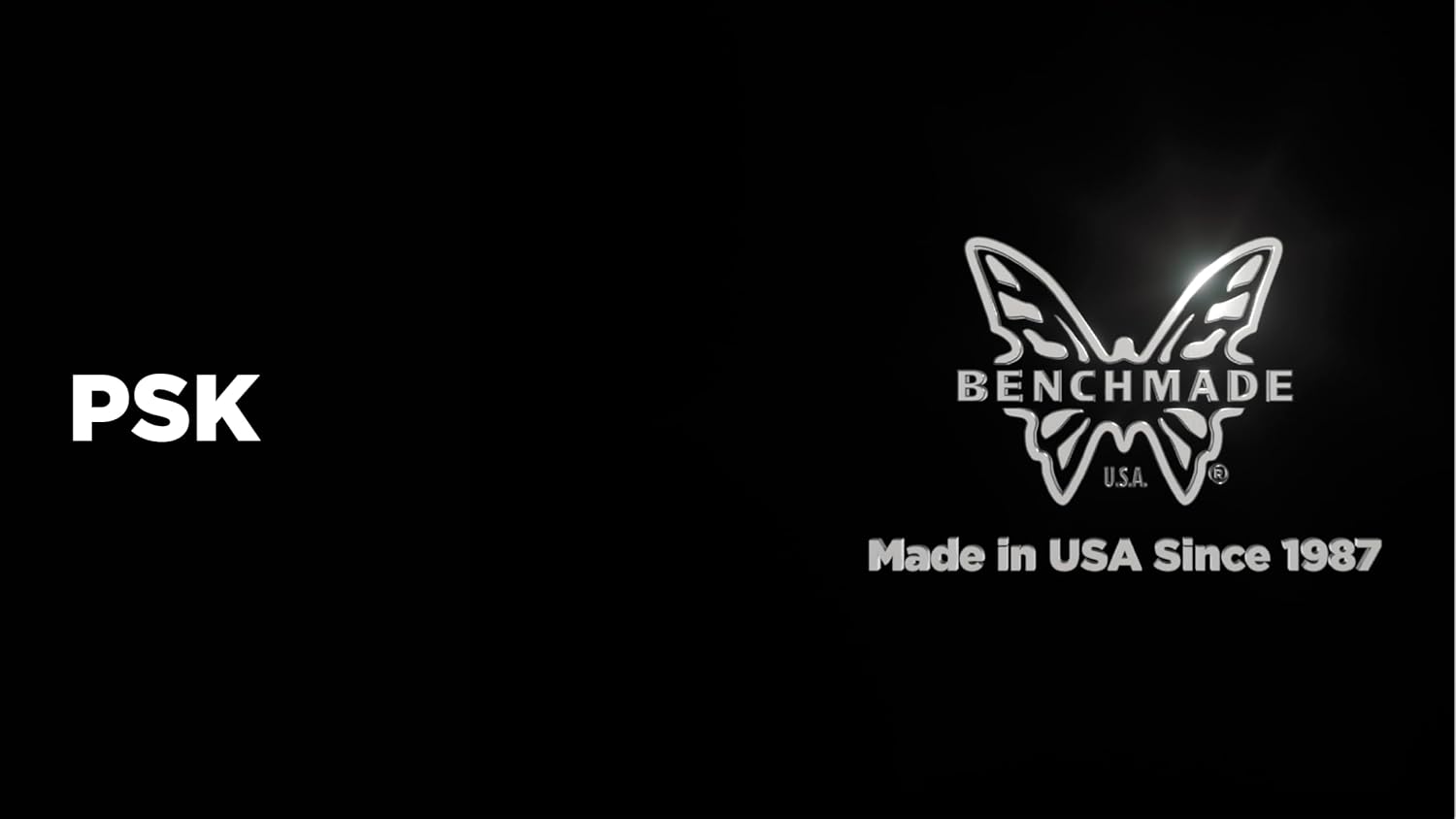 BENCHMADE PSK Folding Knife (593BK) - Personal Survival Kit