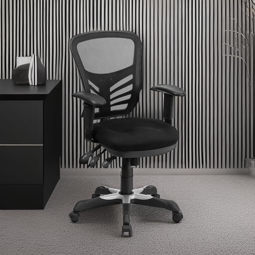 Flash Furniture Nicholas Mid-Back Swivel Office and Gaming Chair