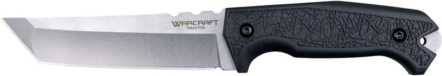 Cold Steel Warcraft Tanto 4034SS Fixed Blade Knife with GFN Handle and Secure-Ex Sheath